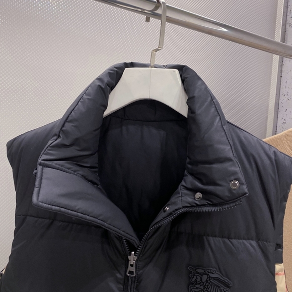Burberry plaid reversible autumn and winter down vest - Picture 7 of 10